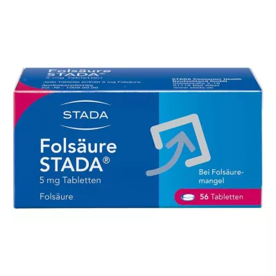 Ácido fólico STADA® comprimidos de 5 mg, 56 unidades