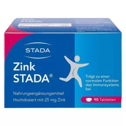 ZINK STADA Comprimidos de 25 mg, 90 unid