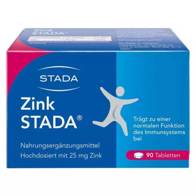 ZINK STADA Comprimidos de 25 mg, 90 unid ZINK STADA Comprimidos de 25 mg, 90 unid