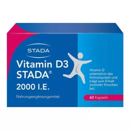 VITAMIN D3 STADA Cápsulas de 2000 U.I., 60 unid