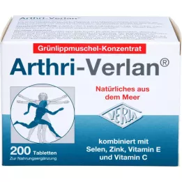 ARTHRI-VERLAN como suplemento alimentar Comprimidos, 200 Cápsulas