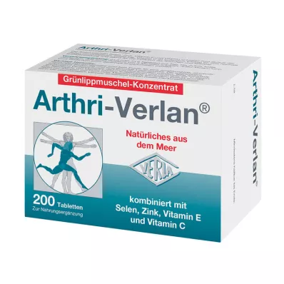 Arthri-Verlan para comprimidos de suplemento nutricional, 200 unidades Arthri-Verlan para comprimidos de suplemento nutricional, 200 unidades