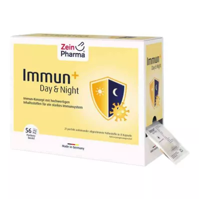 Immune+ Day & Cápsulas noturnas (56x4 unidades) Immune+ Day & Cápsulas noturnas (56x4 unidades)