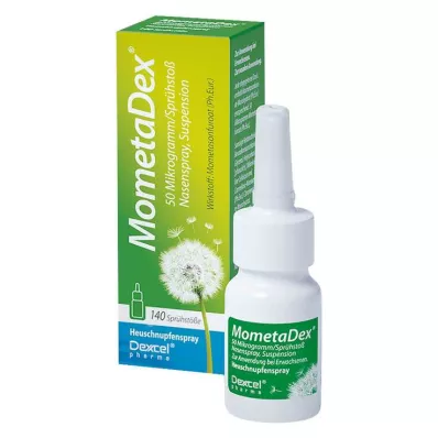 Mometadex 50 µg/spray suspensão para spray nasal, 18 g Mometadex 50 µg/spray suspensão para spray nasal, 18 g