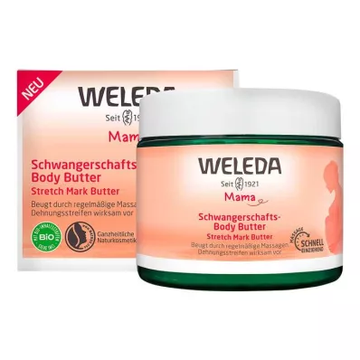 Manteiga corporal para gravidez Weleda, 150 ml Manteiga corporal para gravidez Weleda, 150 ml
