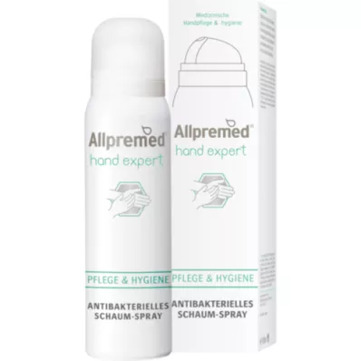 ALLPREMED perito de mão PFLEGE &amp; HYGIENE spray de espuma, 100 ml