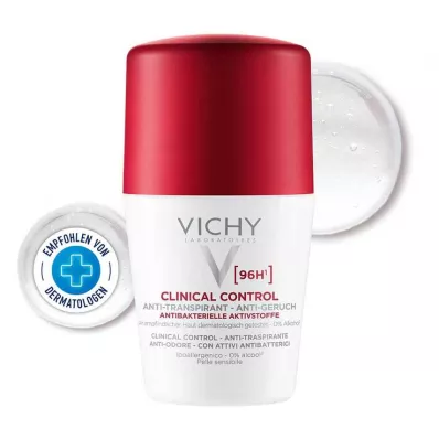Vichy Desodorante Clínico Controle 96h Roll-on, 50 ml Vichy Desodorante Clínico Controle 96h Roll-on, 50 ml