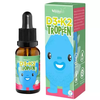 VITAMIN D3+K2 gotas infantis, 10 ml