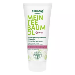 ALKMENE O meu creme para os pés com óleo da árvore do chá, 100 ml