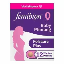 FEMIBION 0 Comprimidos de planeamento para bebés, 84 unidades