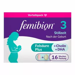 FEMIBION 3 Embalagem combinada para lactação, 2X112 unidades
