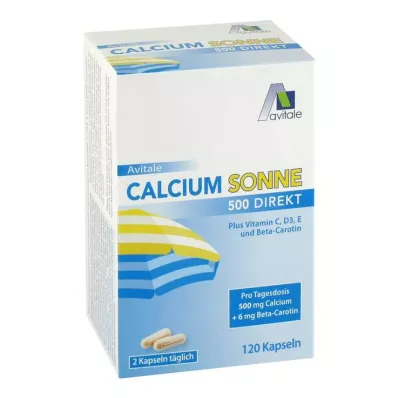 CALCIUM SONNE 500 cápsulas, 120 unidades CALCIUM SONNE 500 cápsulas, 120 unidades