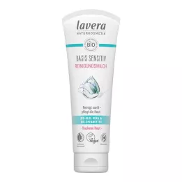 LAVERA base de leite de limpeza sensível, 125 ml