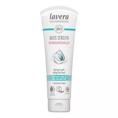 LAVERA base de leite de limpeza sensível, 125 ml