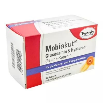 Mobiakut Glucosamina & Cápsulas Hialurônicas para Articulações, 90 unidades Mobiakut Glucosamina & Cápsulas Hialurônicas para Articulações, 90 unidades
