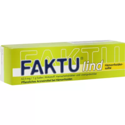 FAKTU Pomada lind para hemorróidas, 25 g