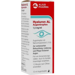 HYALURON AL Colírio 1,5 mg/ml, 1X10 ml