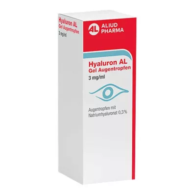 HYALURON AL Gel colírio 3 mg/ml, 1X10 ml HYALURON AL Gel colírio 3 mg/ml, 1X10 ml