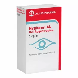 HYALURON AL Gel colírio 3 mg/ml, 2X10 ml