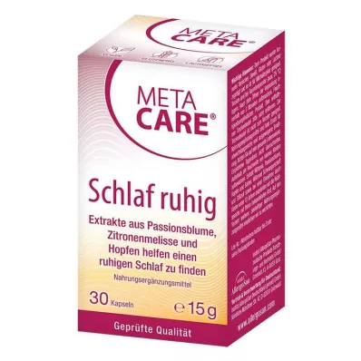 Meta Care Cápsulas para dormir tranquilamente, 30 unidades Meta Care Cápsulas para dormir tranquilamente, 30 unidades
