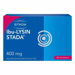 IBU-LYSIN STADA Comprimidos revestidos por película de 400 mg, 10 unidades