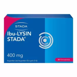 IBU-LYSIN STADA Comprimidos revestidos por película de 400 mg, 20 unidades