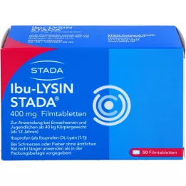 IBU-LYSIN STADA Comprimidos revestidos por película de 400 mg, 50 unidades