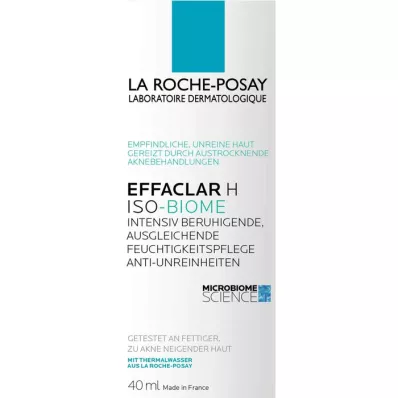 ROCHE-POSAY Effaclar H Iso-Biome hidratante, 40 ml