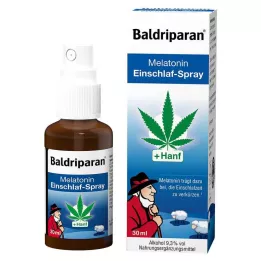 BALDRIPARAN Melatonin spray para dormir, 30 ml