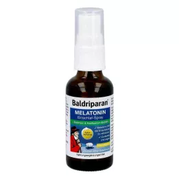 BALDRIPARAN Melatonin spray para dormir, 30 ml