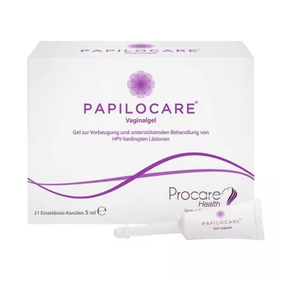 PAPILOCARE Gel vaginal, 21X5 ml