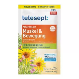 TETESEPT Sal marinho Músculo &amp; Exercício, 80 g