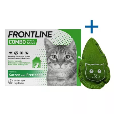 FRONTLINE Combo Spot on cat solução para aplicação na pele, 3 unid