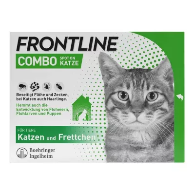 FRONTLINE COMBO SPOT ON Gato, 6 peças FRONTLINE COMBO SPOT ON Gato, 6 peças