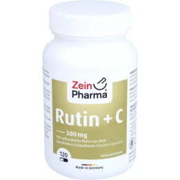 RUTIN Cápsulas de 500 mg+C, 120 unid
