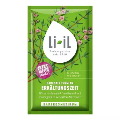 LI-IL Sais de banho de tomilho para constipações, 80 g LI-IL Sais de banho de tomilho para constipações, 80 g