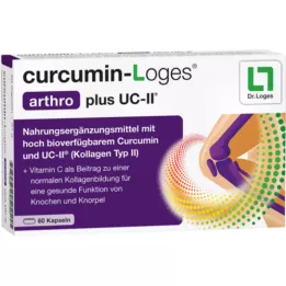 CURCUMIN-LOGES arthro plus UC-II cápsulas, 60 unid