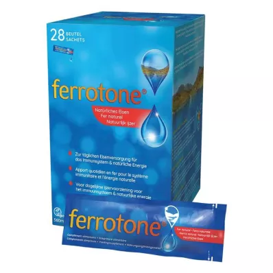 Saco de ferro natural Ferrotone, 28X20 ml
