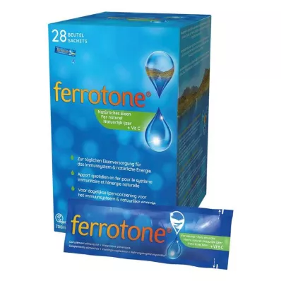 FERROTONE Natural Iron plus Vitam.C Apple Btl, 28X25 ml FERROTONE Natural Iron plus Vitam.C Apple Btl, 28X25 ml