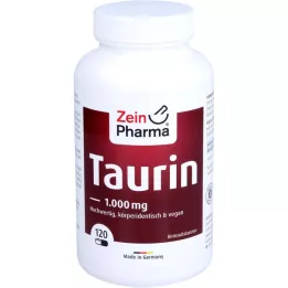 TAURIN Cápsulas de 1000 mg, 120 unid