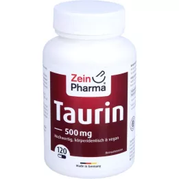 TAURIN Cápsulas de 500 mg, 120 unid