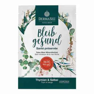 DERMASEL Cristais de banho do Mar Morto Stay healthy, 60 g DERMASEL Cristais de banho do Mar Morto Stay healthy, 60 g