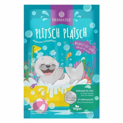 Dermasel Totes Meer Plitsch Platsch espuma infantil, 2x15 ml