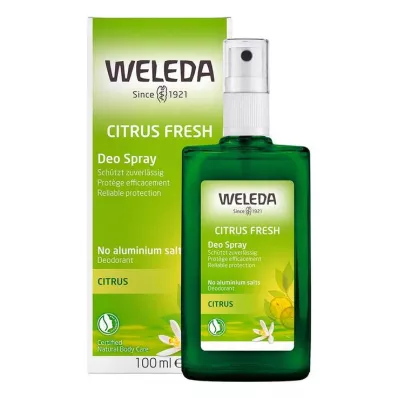 Weleda Desodorante Spray Fresco Citrus, 100 ml Weleda Desodorante Spray Fresco Citrus, 100 ml