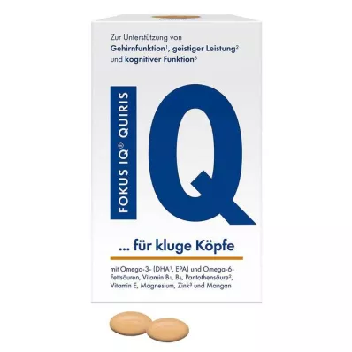 Focus IQ Quiris cápsulas moles, 120 unidades Focus IQ Quiris cápsulas moles, 120 unidades