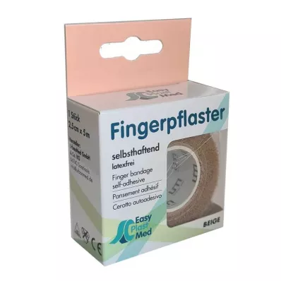 UM Gesso de dedo Easyplast de fabricação própria 2,5 cmx5 m bege, 1 peça UM Gesso de dedo Easyplast de fabricação própria 2,5 cmx5 m bege, 1 peça