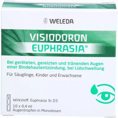 VISIODORON Colírio de Eufrásia, 10X0,4 ml