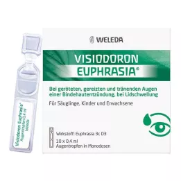 VISIODORON Colírio de Eufrásia, 10X0,4 ml