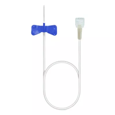 Venofix A punção venosa b.23 G 0,65x19mm 30cm azul, 1 un Venofix A punção venosa b.23 G 0,65x19mm 30cm azul, 1 un