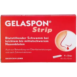 GELASPON Tira de esponja de gelatina 1x1x4 cm, 4 peças